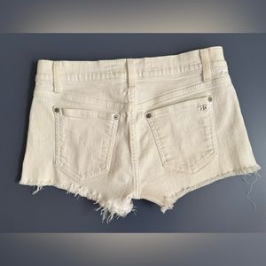 Joe’s White Shorts